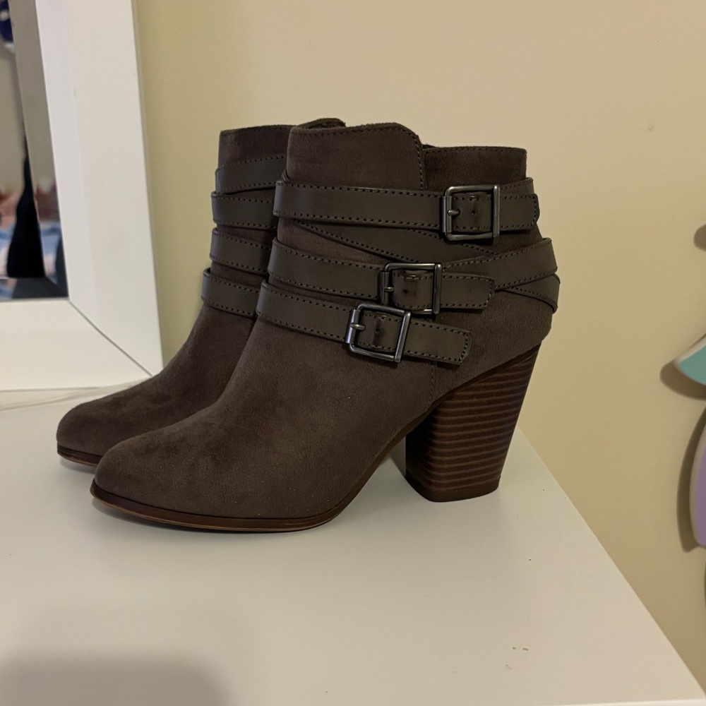 Suede Ankle Boots